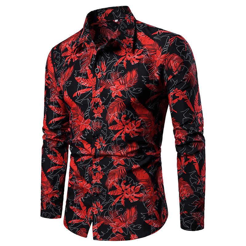 Herren Blousonhemd Echoarchiv