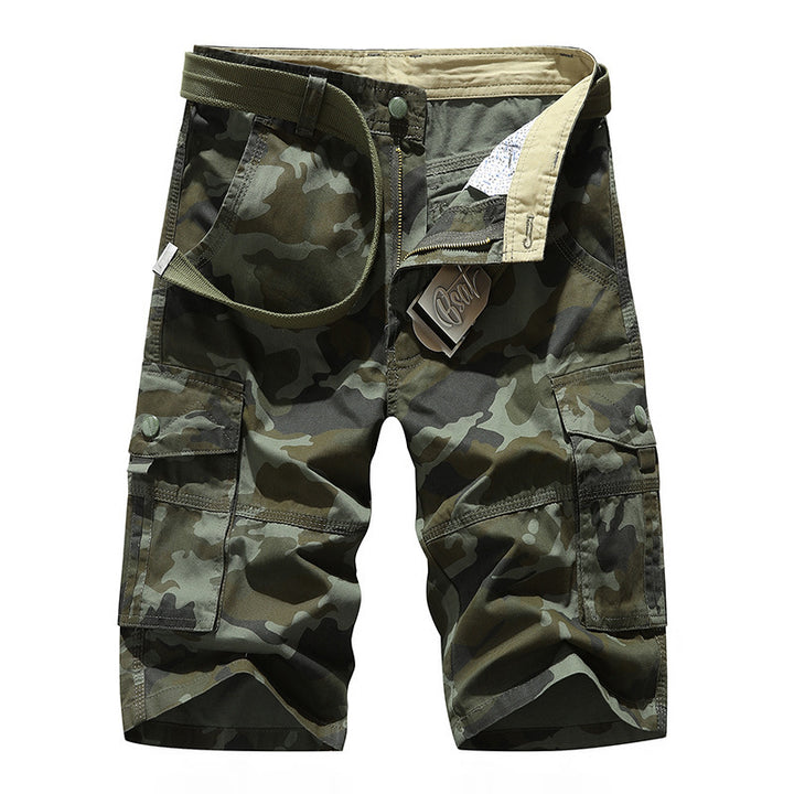Herren Cargoshorts mit praktischen Taschen und elastischem Bund Echoarchiv