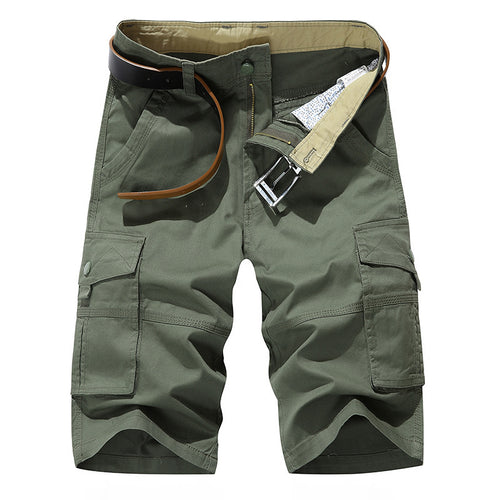 Herren Cargo-Shorts mit praktischen Multitaschen und robustem Gewebe Echoarchiv