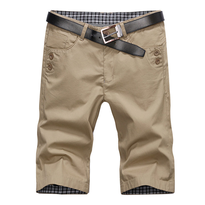 Herren Chino-Shorts mit praktischem Gürtel und stylischem Innenfutter Echoarchiv