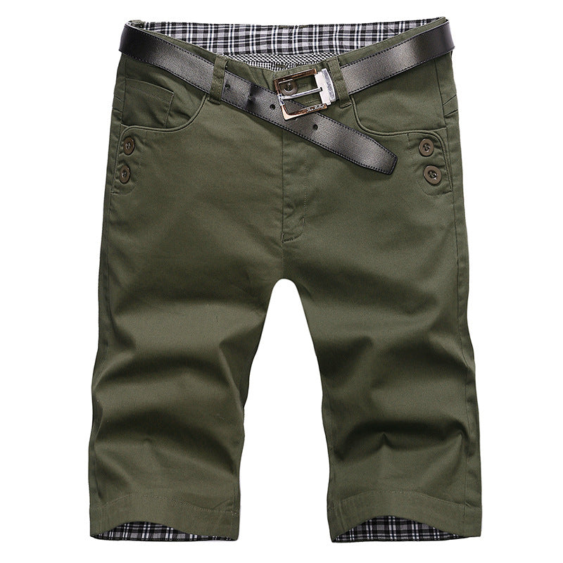 Herren Chino-Shorts mit praktischem Gürtel und stylischem Innenfutter Echoarchiv