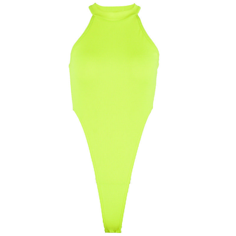 Damen Hochgeschlossenes Bodysuit Echo Archiv