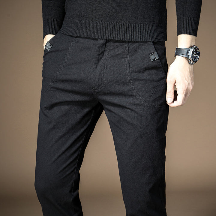 Herren elegante Chinohose Echoarchiv