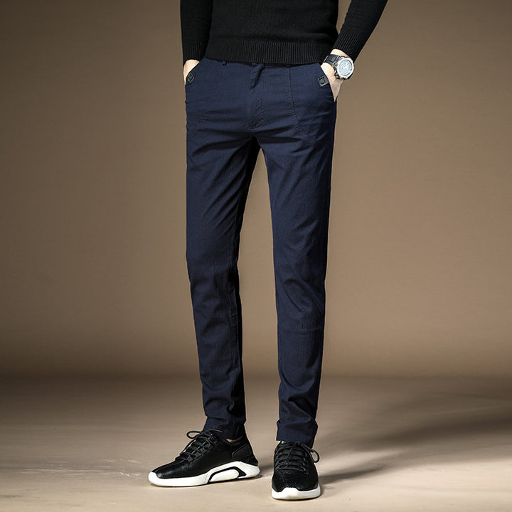 Herren elegante Chinohose Echoarchiv
