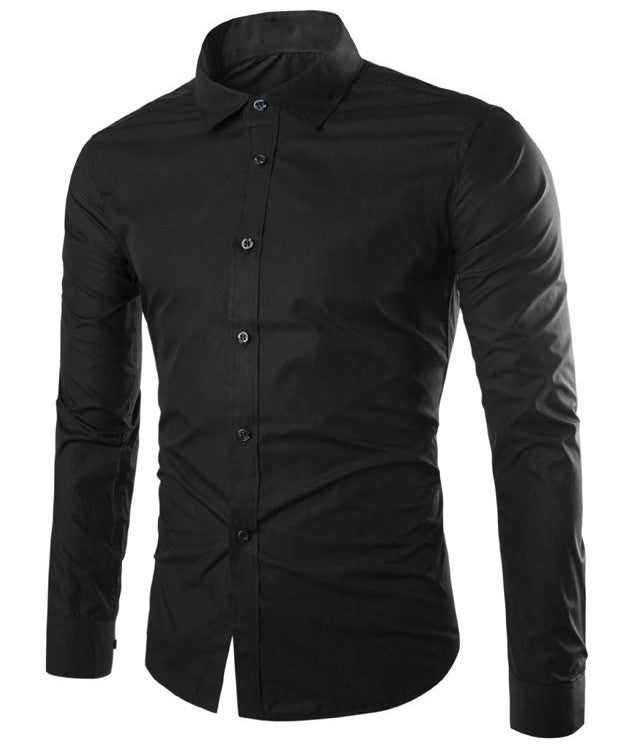 Herren nan tailliertes Business-Hemd mit Kentkragen, leichtem Stretch und schmaler Silhouette Echo Archiv