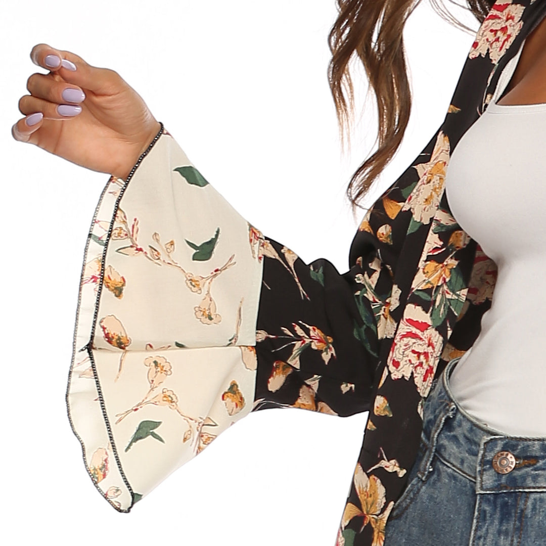 Damen floraler Kimono von Echo Archiv