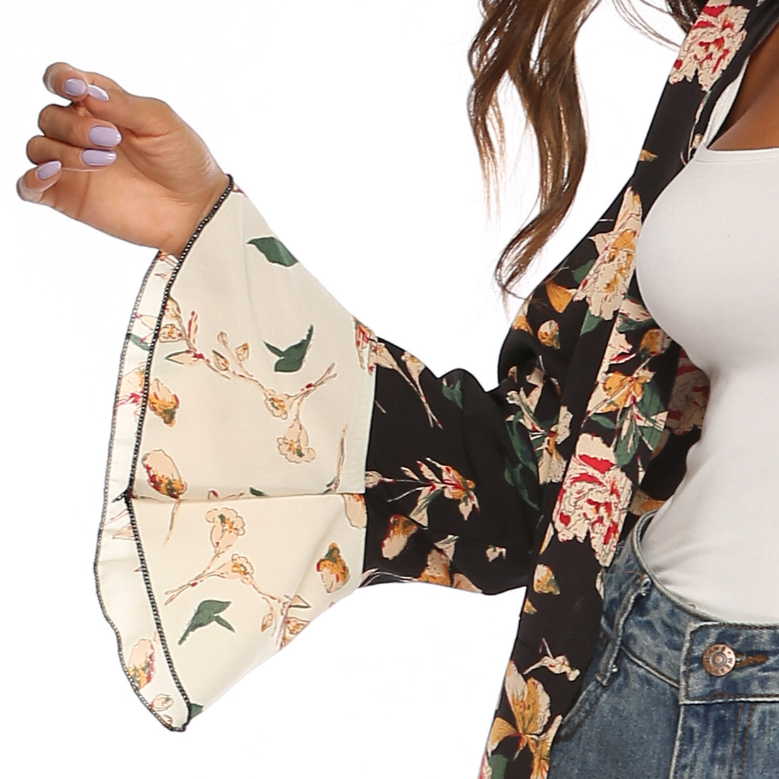 Damen floraler Kimono von – Avérine