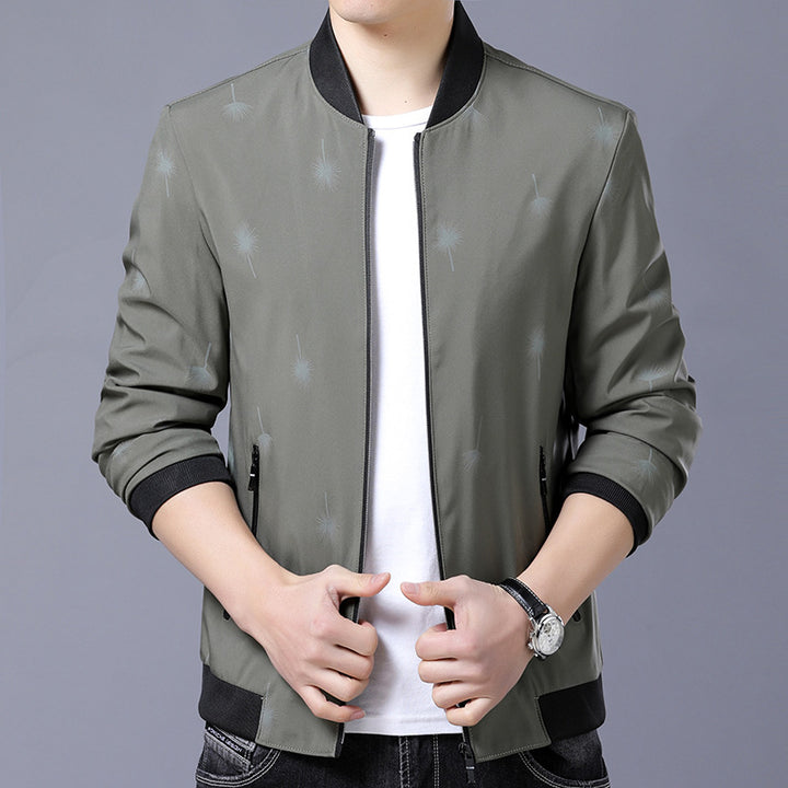 Herren modische Freizeitjacke mit floralem Muster Echoarchiv