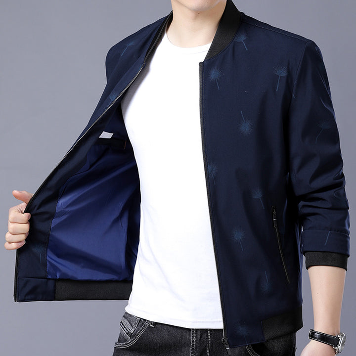 Herren modische Freizeitjacke mit floralem Muster Echoarchiv
