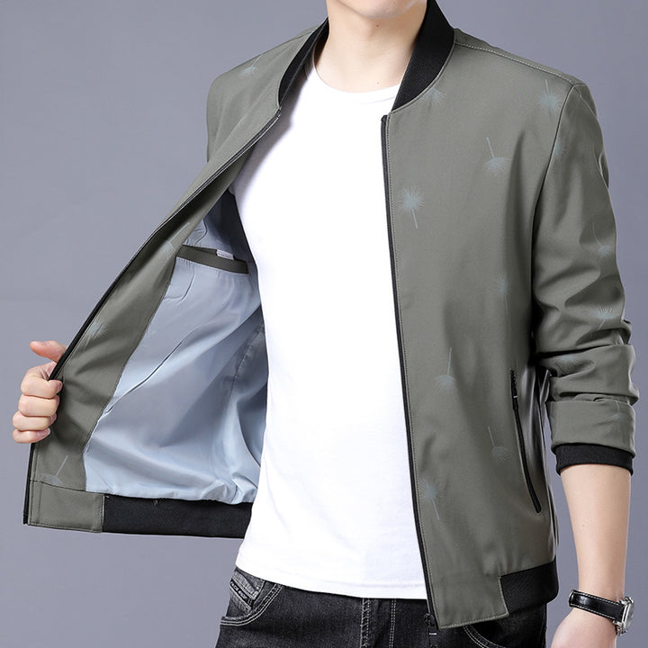Herren modische Freizeitjacke mit floralem Muster Echoarchiv