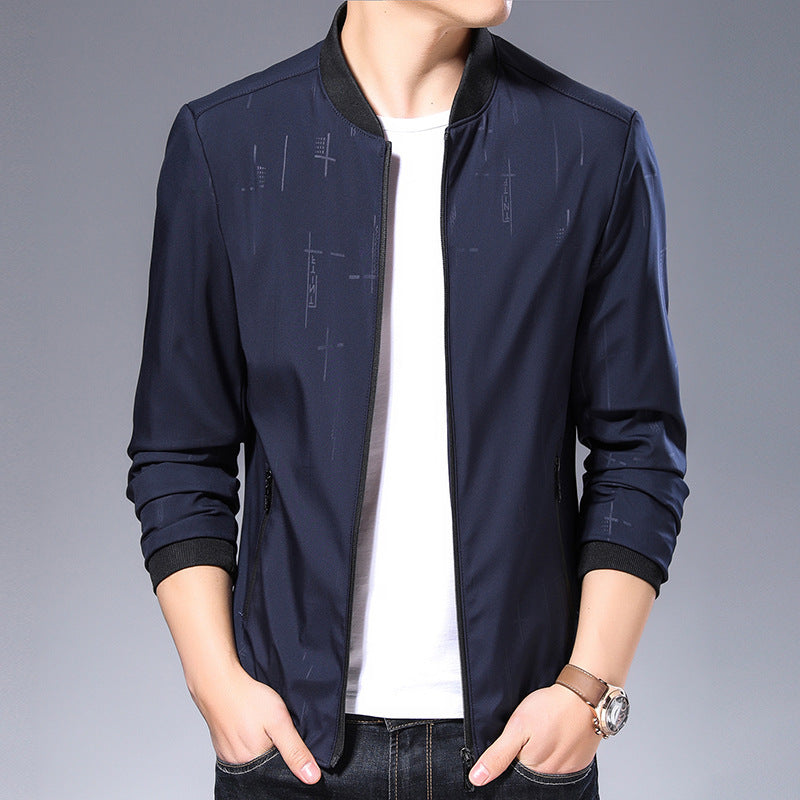 Herren sportliche Bomberjacke Echoarchiv