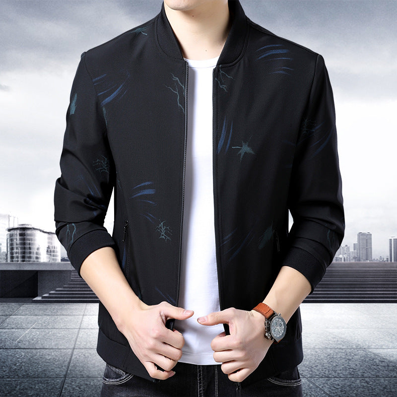 Herren Sportliche Bomberjacke Echoarchiv