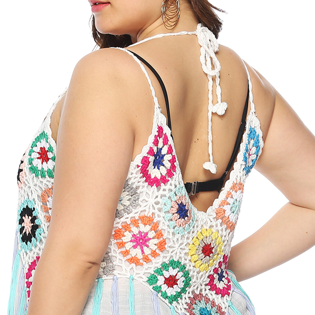 Damen Bohemian Chic Strandkleid Echo Archiv