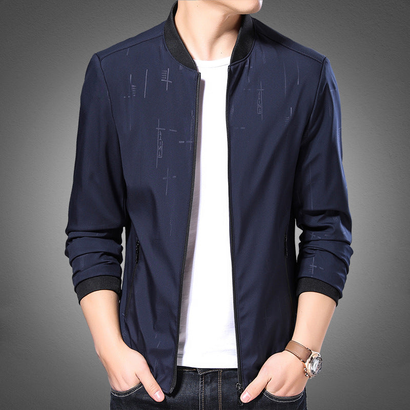 Herren sportliche Bomberjacke Echoarchiv