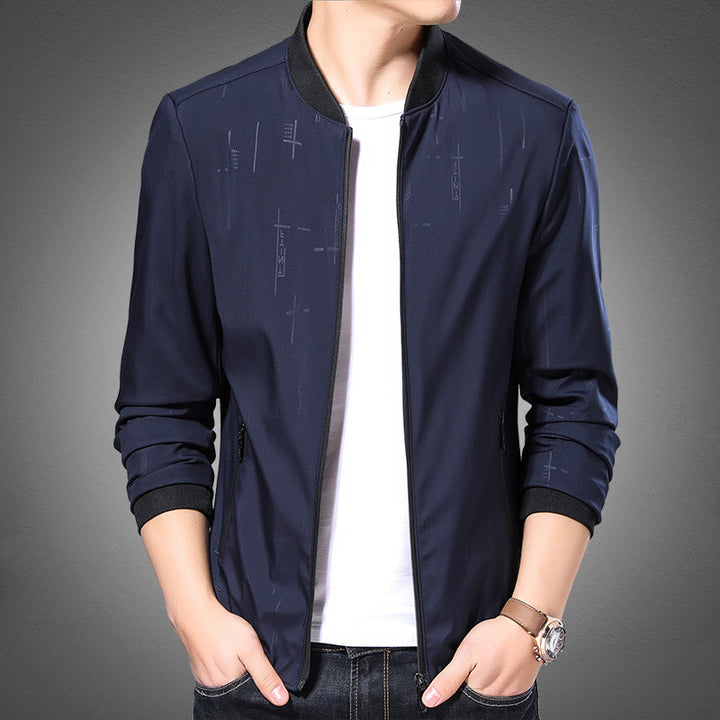 Herren sportliche Bomberjacke Echoarchiv