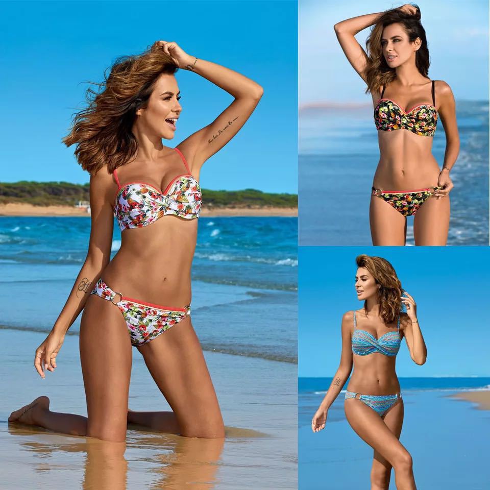 Damen Bikini mit elegantem Wickeldesign Echo Archiv