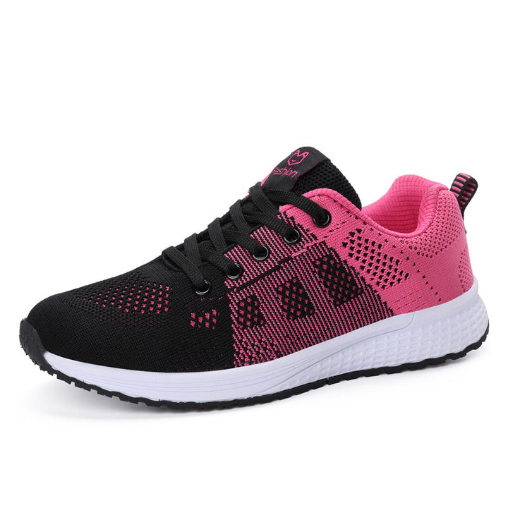 Damen nan atmungsaktive Strick-Laufsneaker mit nahtlosem Maschenobermaterial und reaktionsfreudiger Schaumdämpfung Echo Archiv