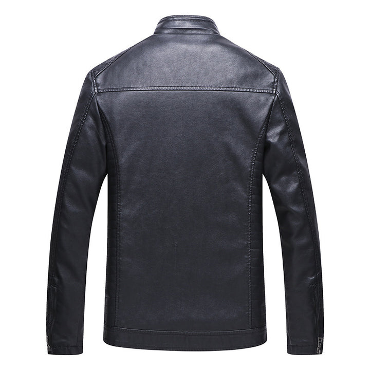 Herren Kunstlederjacke mit weichem Innenfutter Echo Archiv
