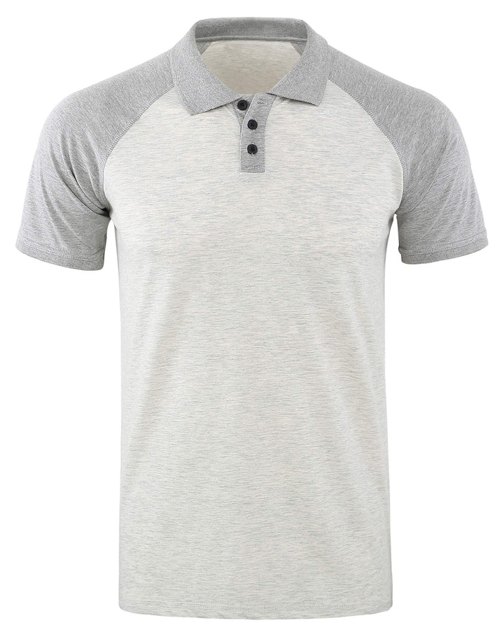 Herren Poloshirt mit lässigem Raglan-Design und atmungsaktivem Material Echoarchiv