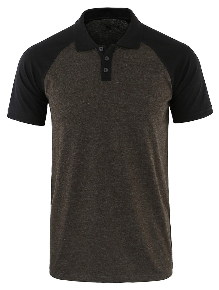 Herren Poloshirt mit lässigem Raglan-Design und atmungsaktivem Material Echoarchiv
