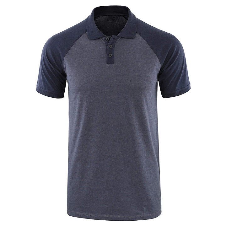 Herren Poloshirt mit lässigem Raglan-Design und atmungsaktivem Material Echoarchiv