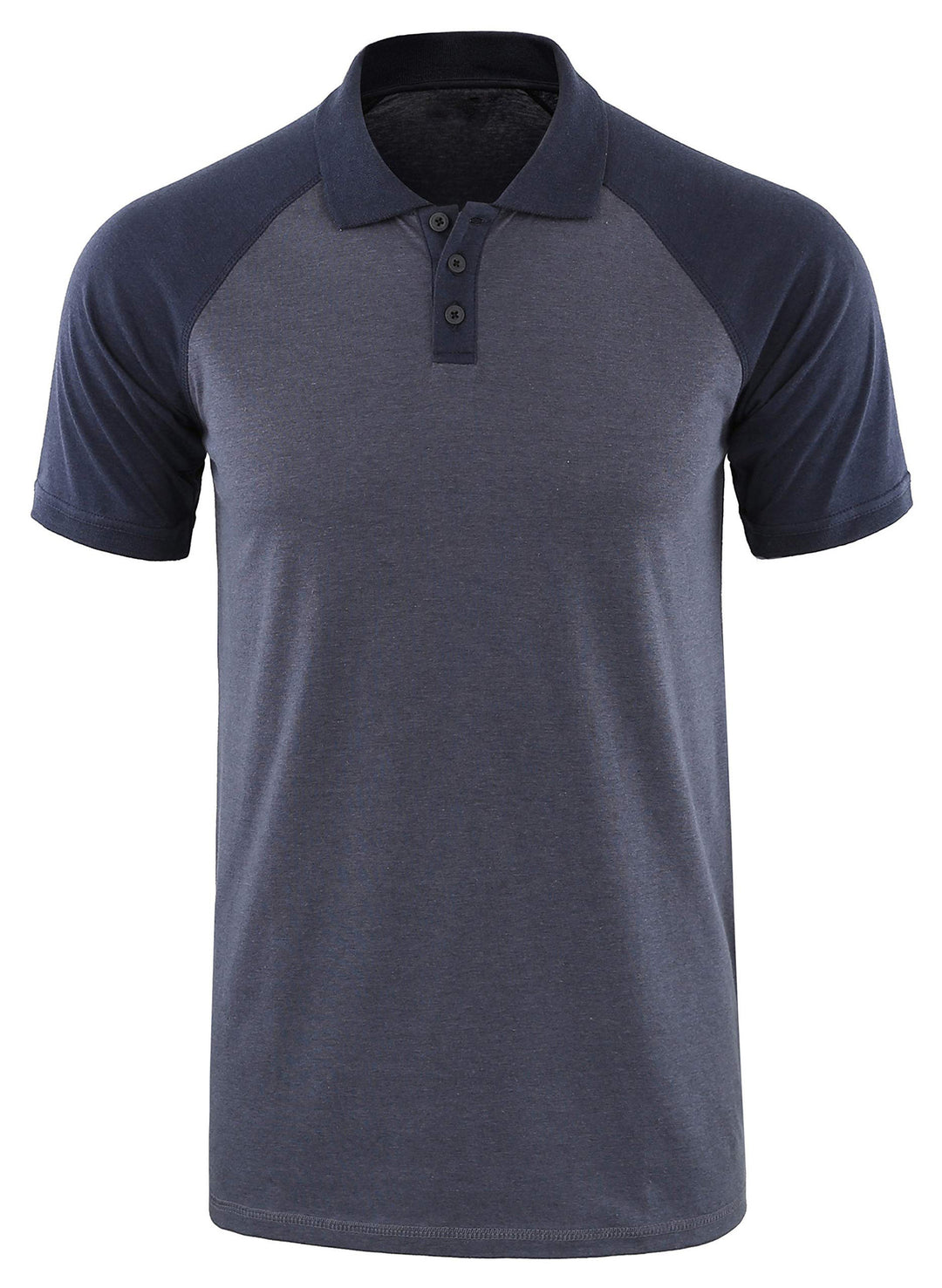 Herren Poloshirt mit lässigem Raglan-Design und atmungsaktivem Material Echoarchiv