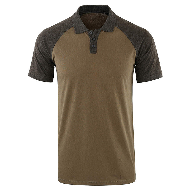 Herren Poloshirt mit lässigem Raglan-Design und atmungsaktivem Material Echoarchiv