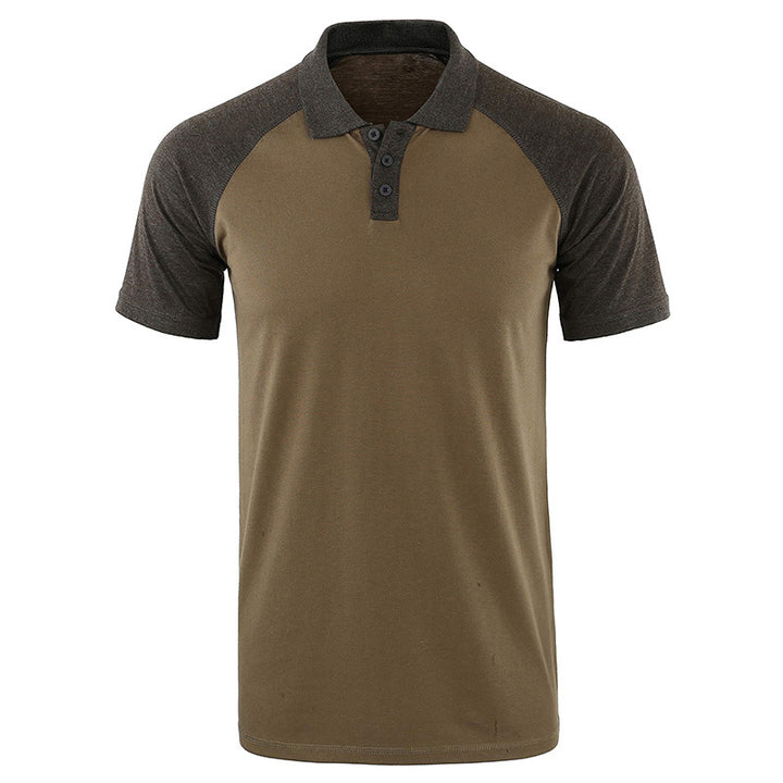 Herren Poloshirt mit lässigem Raglan-Design und atmungsaktivem Material Echoarchiv