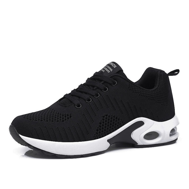 Damen nan leichte Strick-Fitnesssneaker mit sichtbarer Luftkammer-Dämpfung und viskoelastischer Innensohle Echo Archiv