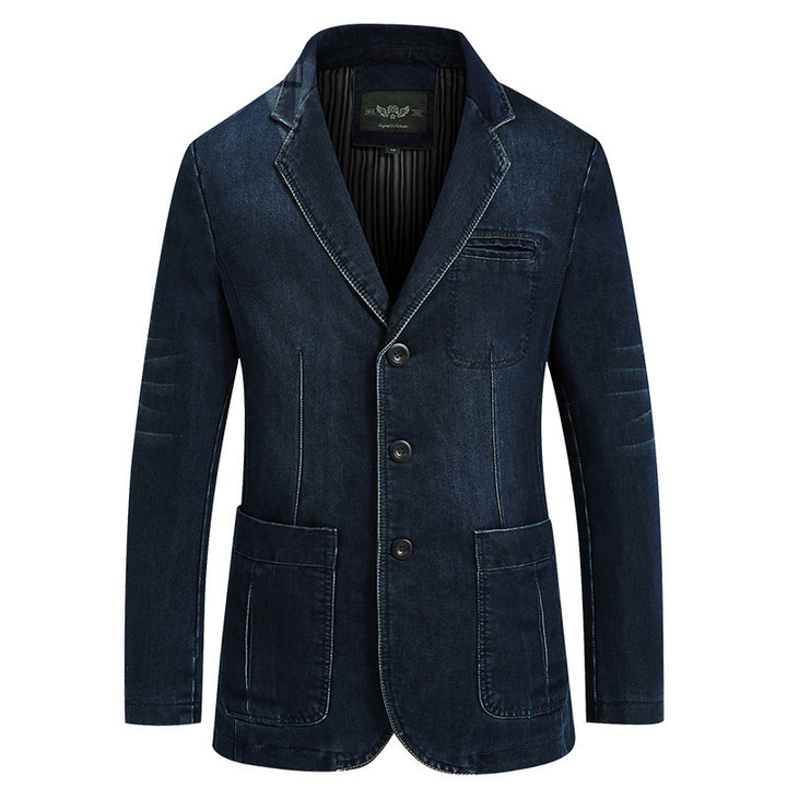 Herren modischer Denim Blazer Echo Archiv