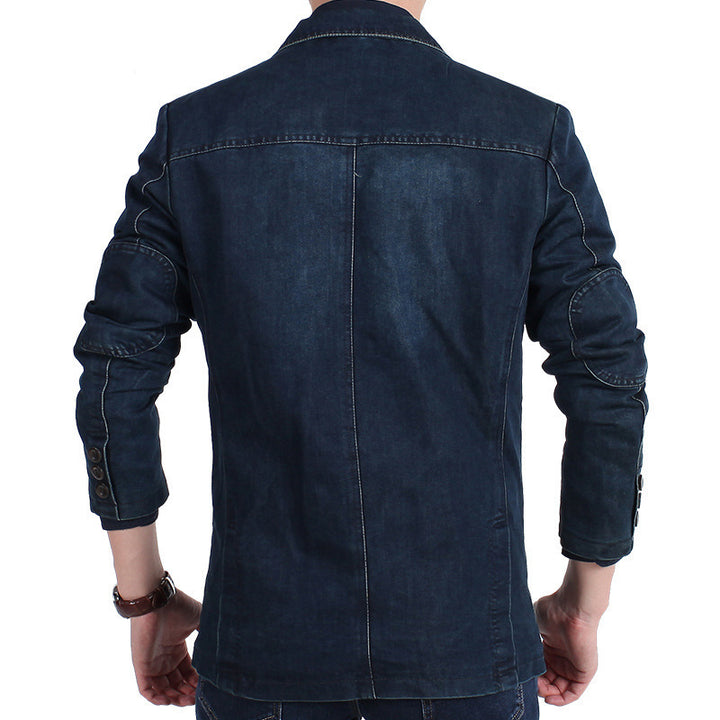Herren Denim Freizeitblazer Echo Archiv