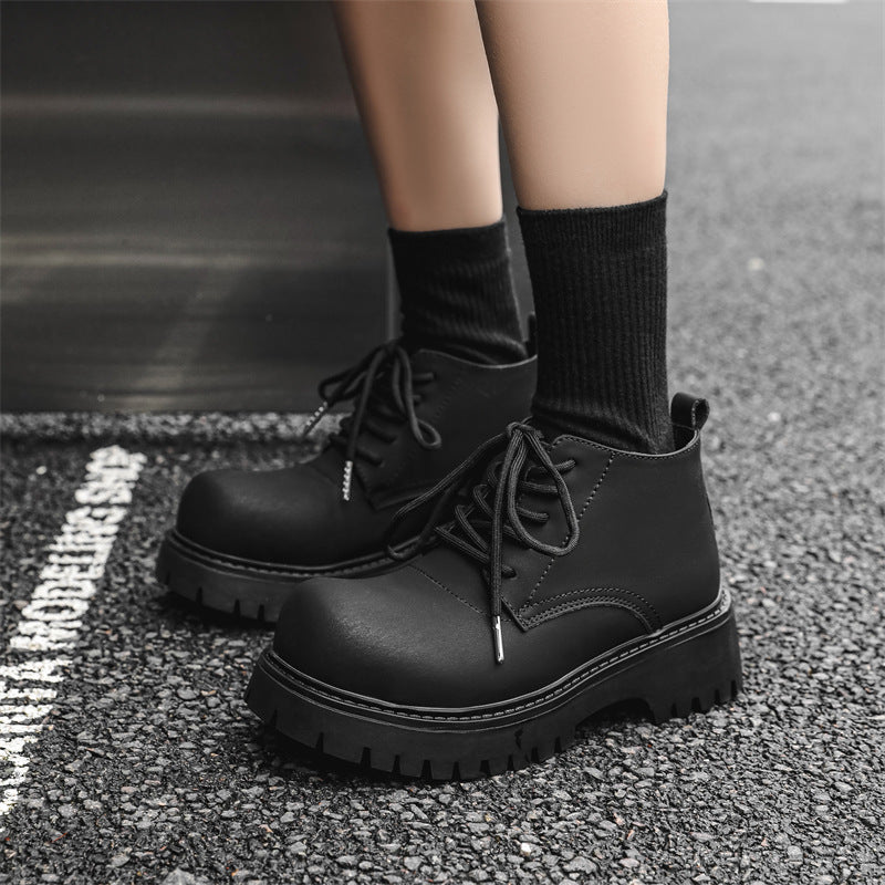 Herren-Arbeitsstiefel mit dicker Sohle