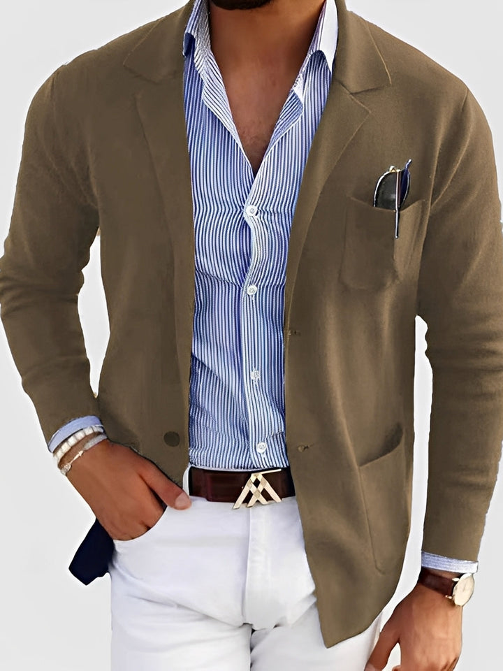 Echoarchiv | Eleganter Blazer mit Taschen für Männer