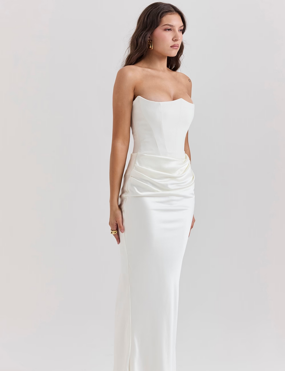 Echoarchiv | Maxi Korsett Kleid