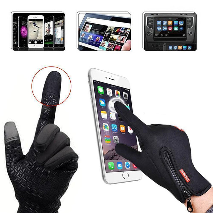 Echoarchiv - Winddichte Touchscreens Thermohandschuhe, (2er-Pack)