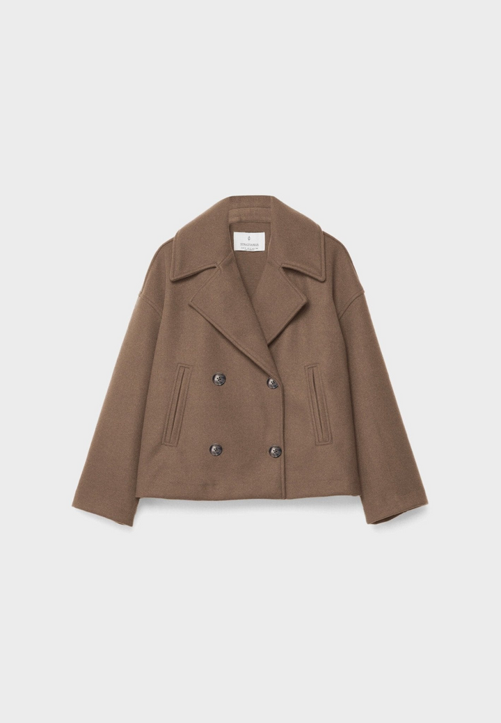 Echoarchiv | Stylischer Kurze Mantel für Damen Stylisch