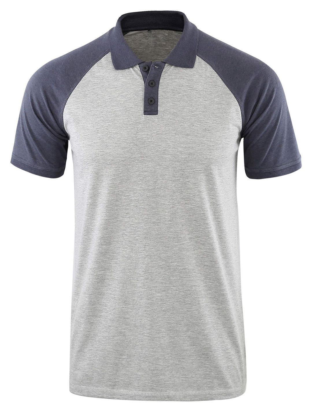 Herren Poloshirt mit lässigem Raglan-Design und atmungsaktivem Material Echoarchiv