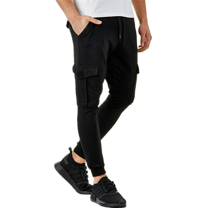 Herren Cargo-Jogginghose mit enge Passform und praktischen Taschen Echoarchiv