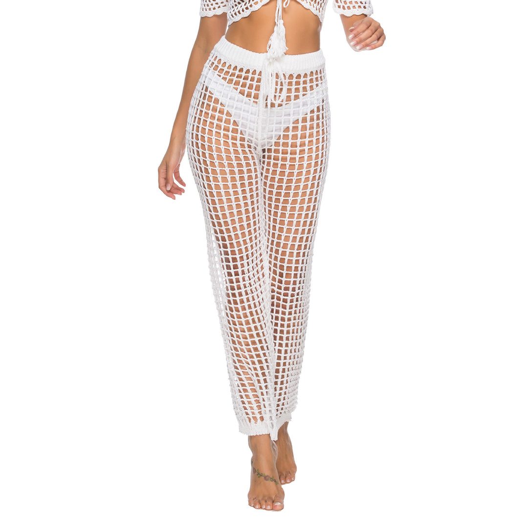 Damen eleganter Häkel-Strandsarong Echo Archiv