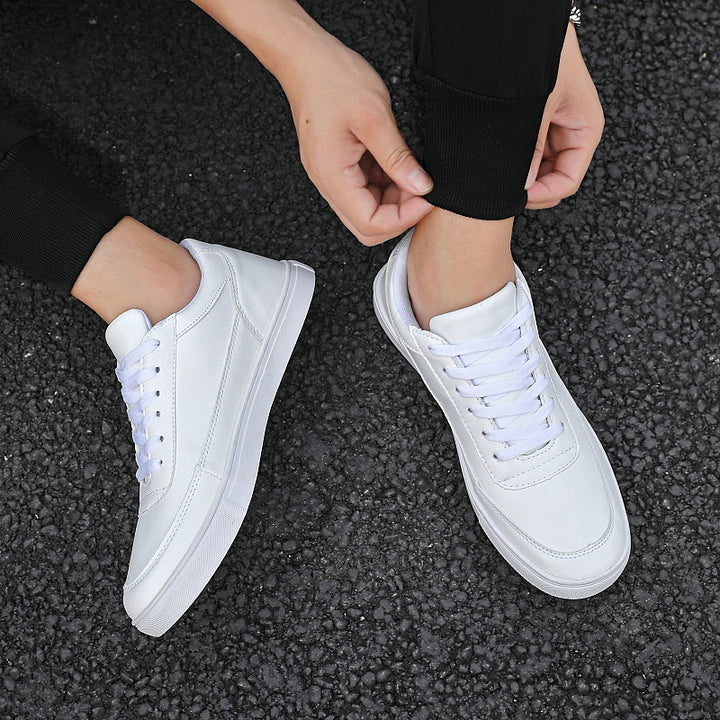 Echoarchiv | Weiße Orthopädische Sneakers Herren Unterstützung und Komfort