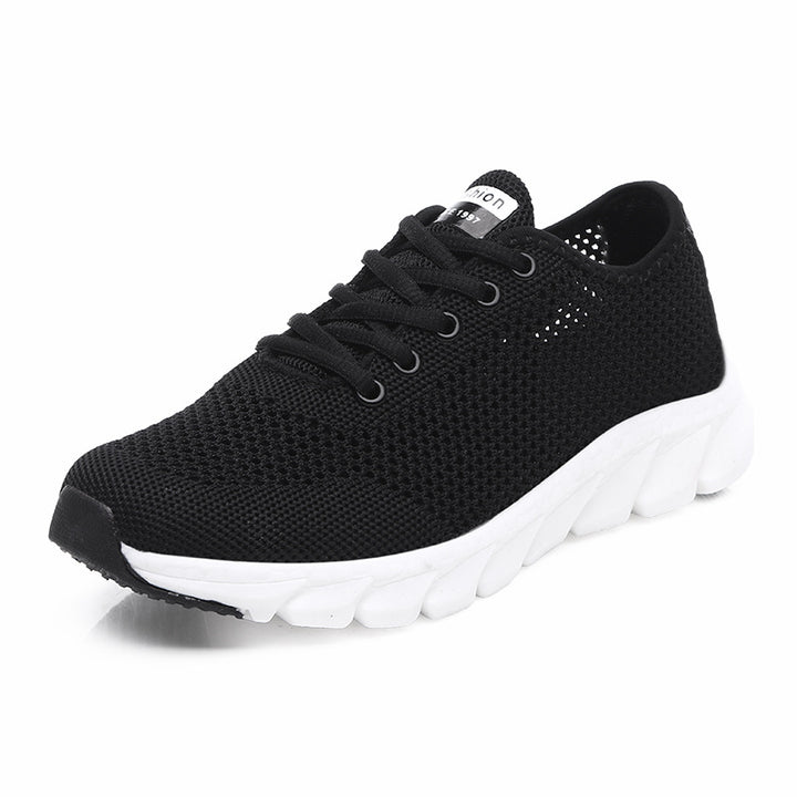 Damen nan leichte Netz-Freizeitsneaker mit perforiertem Obermaterial und flexibler Wellenlaufsohle Echo Archiv