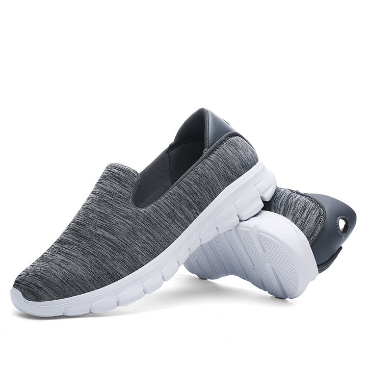 Damen nan leichter Schlupfschuh aus Strickgewebe mit flexibler Dämpfungssohle und gepolstertem Fußbett Echo Archiv