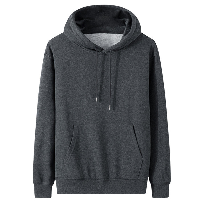 Unisex cozy heavyweight fleece-lined pullover hoodie with kangaroo pocket and ribbed trims – Auréline