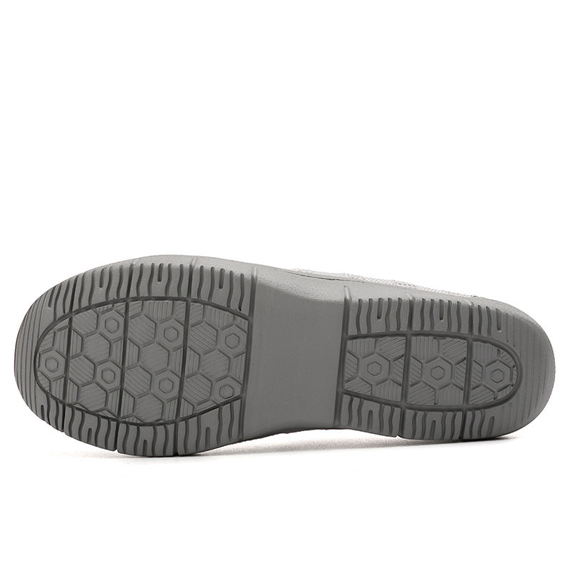 Damen nan elastische Strick-Slipper mit verstärkter Zehenkappe und rutschfester Flexsohle Echo Archiv