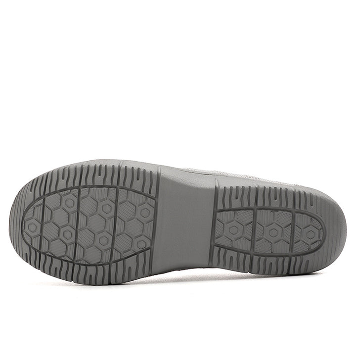 Damen nan elastische Strick-Slipper mit verstärkter Zehenkappe und rutschfester Flexsohle Echo Archiv