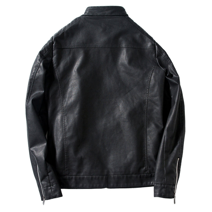 Herren Modische Lederjacke Echo Archiv