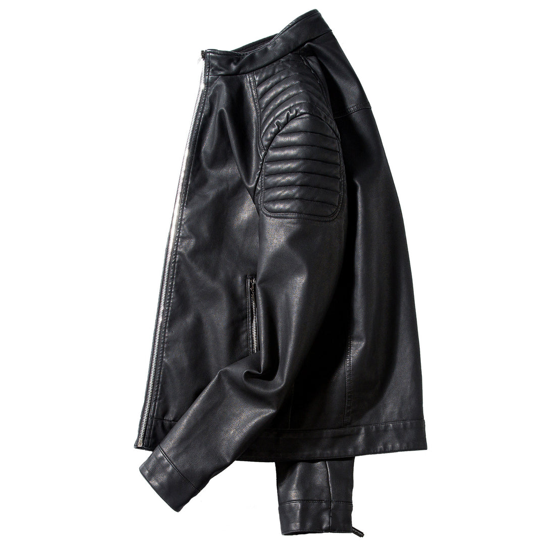 Herren Modische Lederjacke Echo Archiv