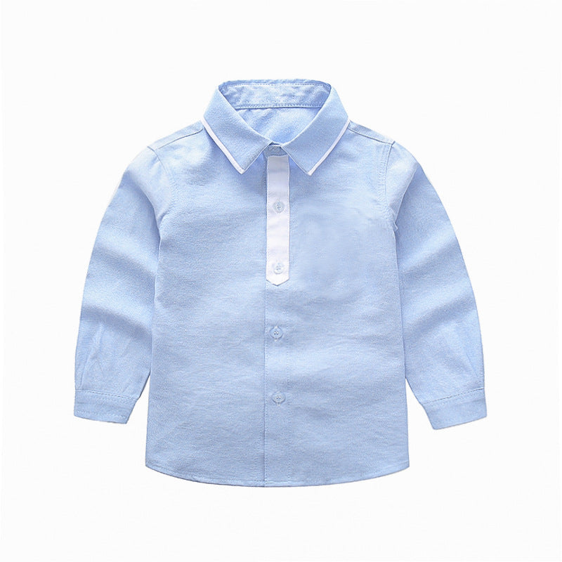 Unisex Kurzarmhemd mit kontrastierenden Knopfleiste Echo Archiv