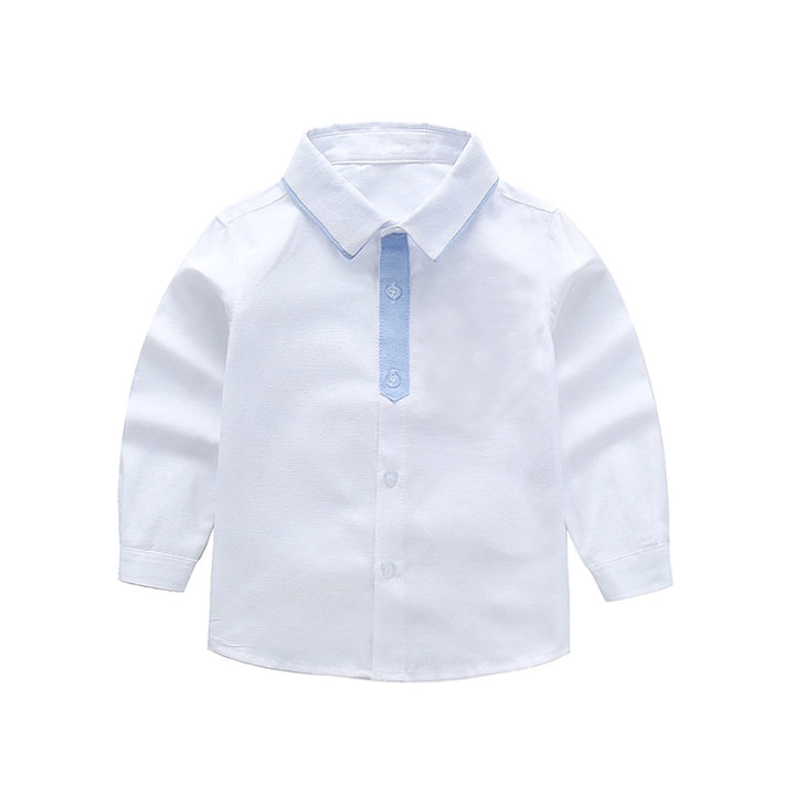Unisex Kurzarmhemd mit kontrastierenden Knopfleiste Echo Archiv