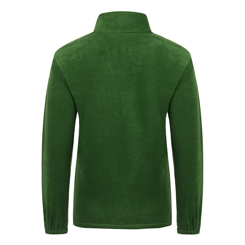Damen nan Fleecejacke mit Stehkragen und durchgehendem Reißverschluss Echo Archiv